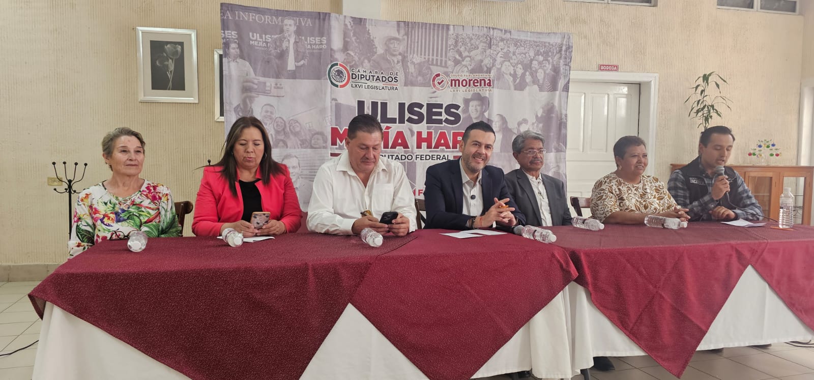 ​ULISES MEJÍA, LISTO PARA PROCESO INTERNO DE MORENA