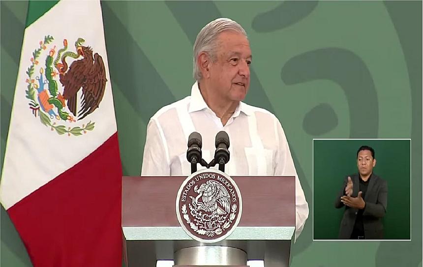 AMLO ENVÍA PÉSAME A FAMILIARES DE ALCALDE DE AGUILILLA
