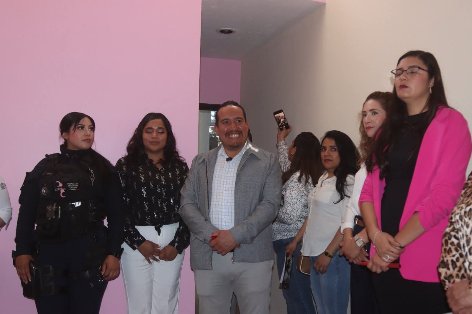 INAUGURAN EL CENTRO LIBRE PARA MUJERES EN CALERA
