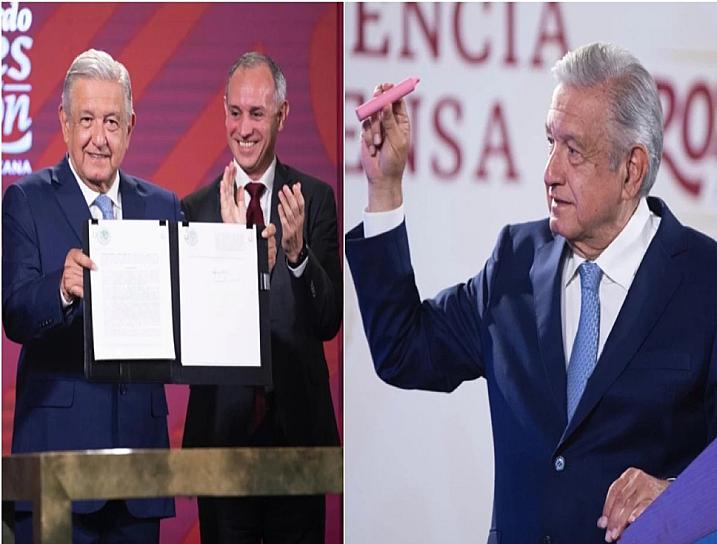 AMLO FIRMA DECRETO PARA PROHIBIR VENTA DE VAPEADORES Y CIGARRILLOS ELECTRÓNICOS