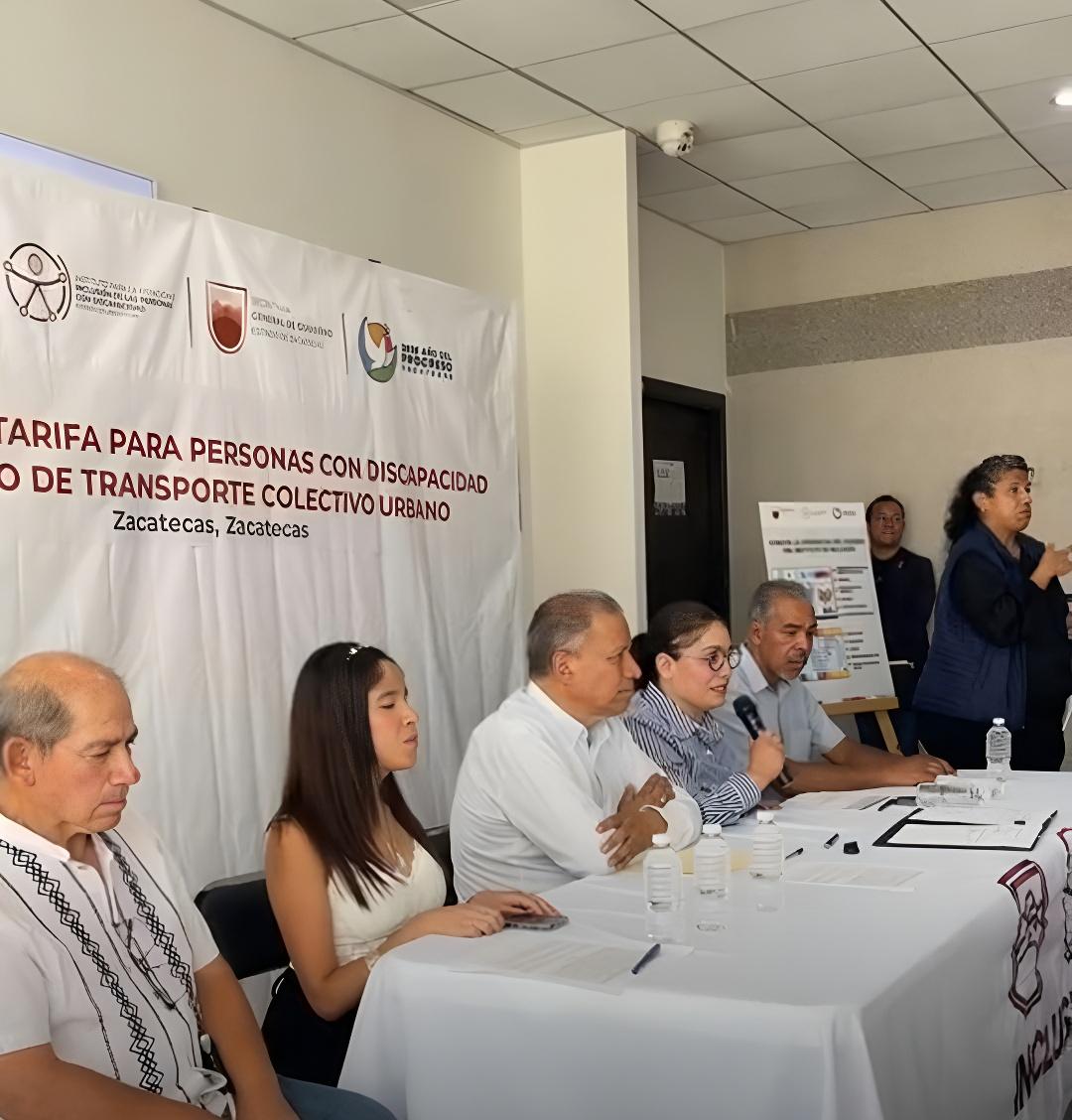 GARANTIZAN TRANSPORTISTAS Y GOBIERNO TARIFA INCLUYENTE PARA DISCAPACITADOS
