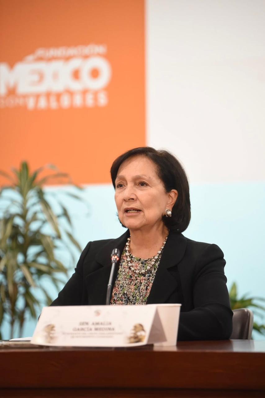 “LO MÁS IMPORTANTE PARA MÉXICO ES GARANTIZAR SEGURIDAD”: AMALIA GARCÍA
