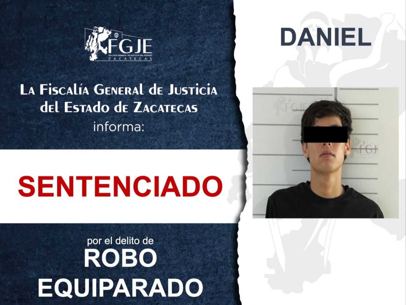 CONDENAN A CUATRO AÑOS DE PRISIÓN POR VEHÍCULO ROBADO EN FRESNILLO