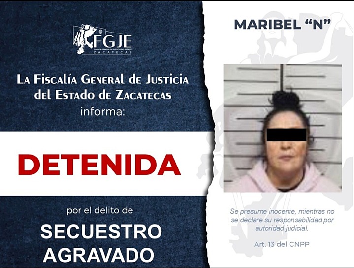 DETIENEN A DOS PERSONAS BUSCADAS POR SECUESTRO Y FRAUDE