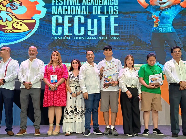 CONQUISTAN ZACATECANOS EL PODIO ACADÉMICO NACIONAL EN CANCÚN