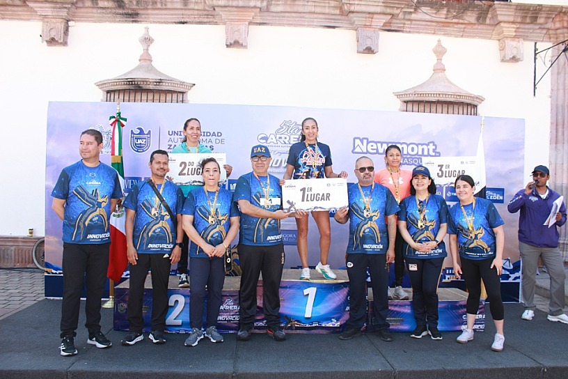 CELEBRA UAZ LA 5TA CARRERA POR EL ORGULLO UNIVERSITARIO