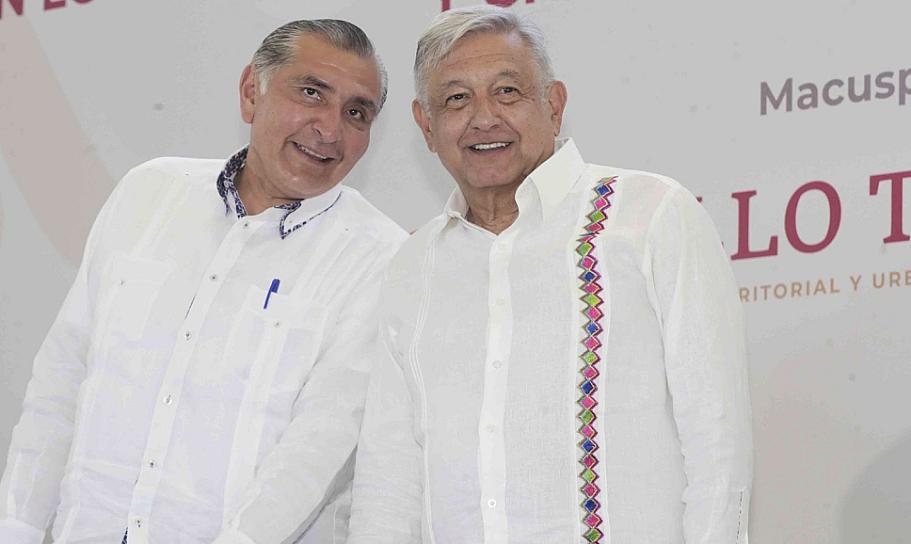 AMLO  rechaza destape de Adán Augusto