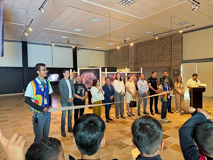 INAUGURA ZIGZAG EXPOSICIÓN “OJOS EN EL UNIVERSO: IMÁGENES DE TELESCOPIOS ESPACIALES”