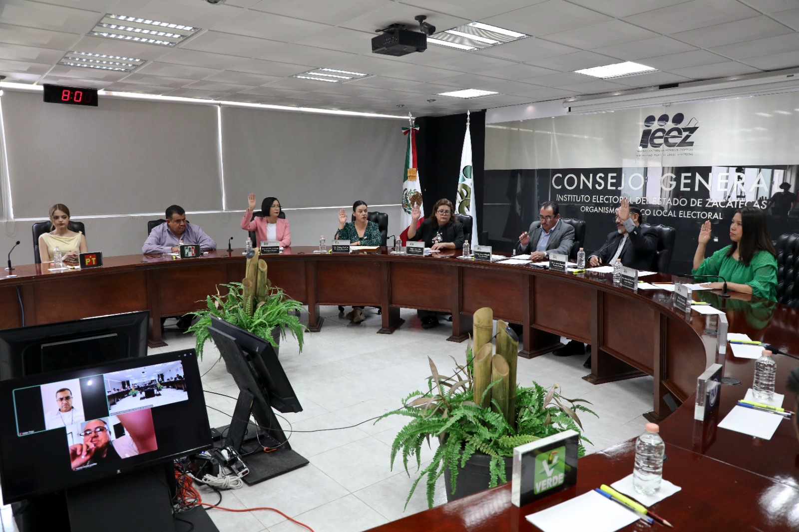 APRUEBA CONSEJO GENERAL DEL IEEZ ACTAS E INFORMES INSTITUCIONALES
