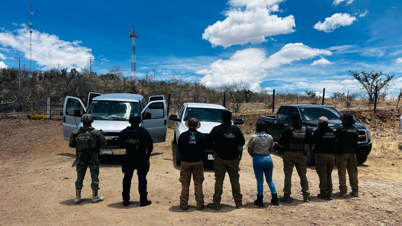 REALIZAN OPERATIVO DE BÚSQUEDA DE PERSONAS DESAPARECIDAS EN HUEJUQUILLA