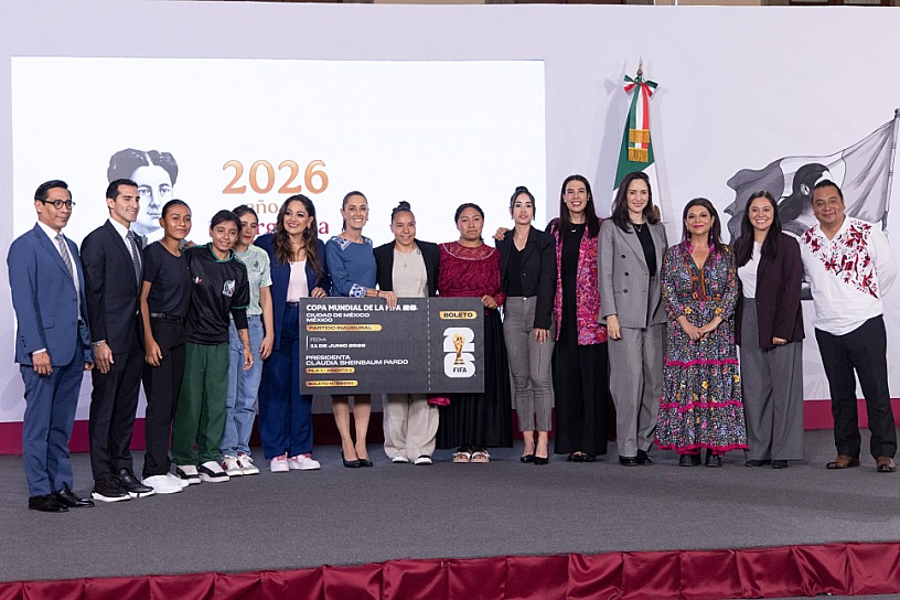 PRESENTA SECRETARÍA DE CULTURA CANCIÓN SOBRE IGUALDAD Y FUTBOL