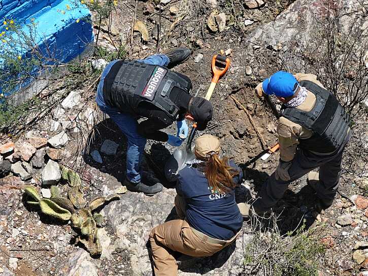 SE REALIZA BÚSQUEDA DE PERSONAS DESAPARECIDAS EN CASA BLANCA, GUADALUPE