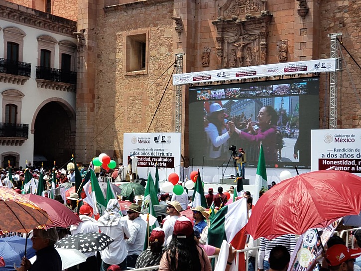 CELEBRAN Y RATIFICAN EL RUMBO DE LA CUARTA TRANSFORMACIÓN