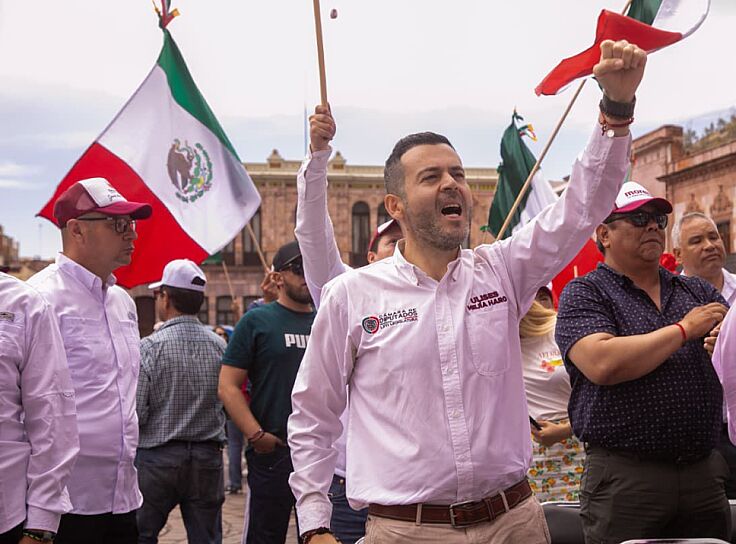 PRESENTA SHEINBAUM BALANCE DE GOBIERNO; ULISES MEJÍA DESTACA RESULTADOS