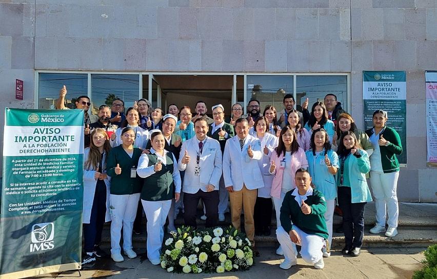 Amplía IMSS servicios en Guadalupe, Fresnillo y Calera 
