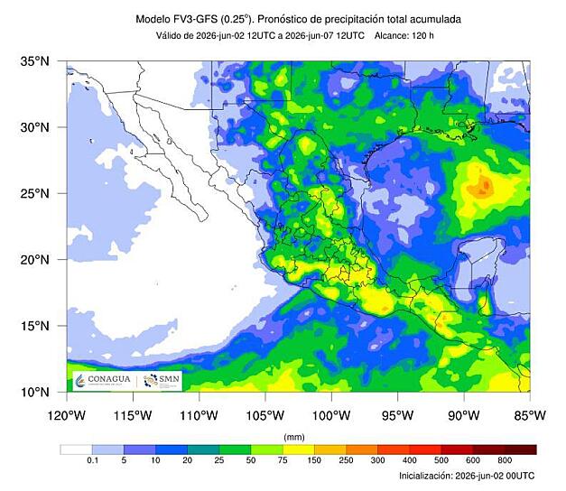 EXHORTA GOBIERNO DE ZACATECAS A PREVENIR RIESGOS POR LLUVIAS FUERTES