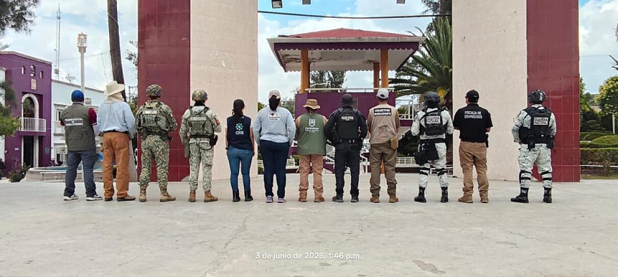REALIZAN AUTORIDADES BÚSQUEDA DE PERSONAS DESAPARECIDAS EN PINOS Y VILLA HIDALGO