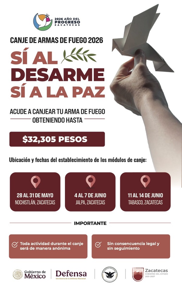 Desarme Zacatecas