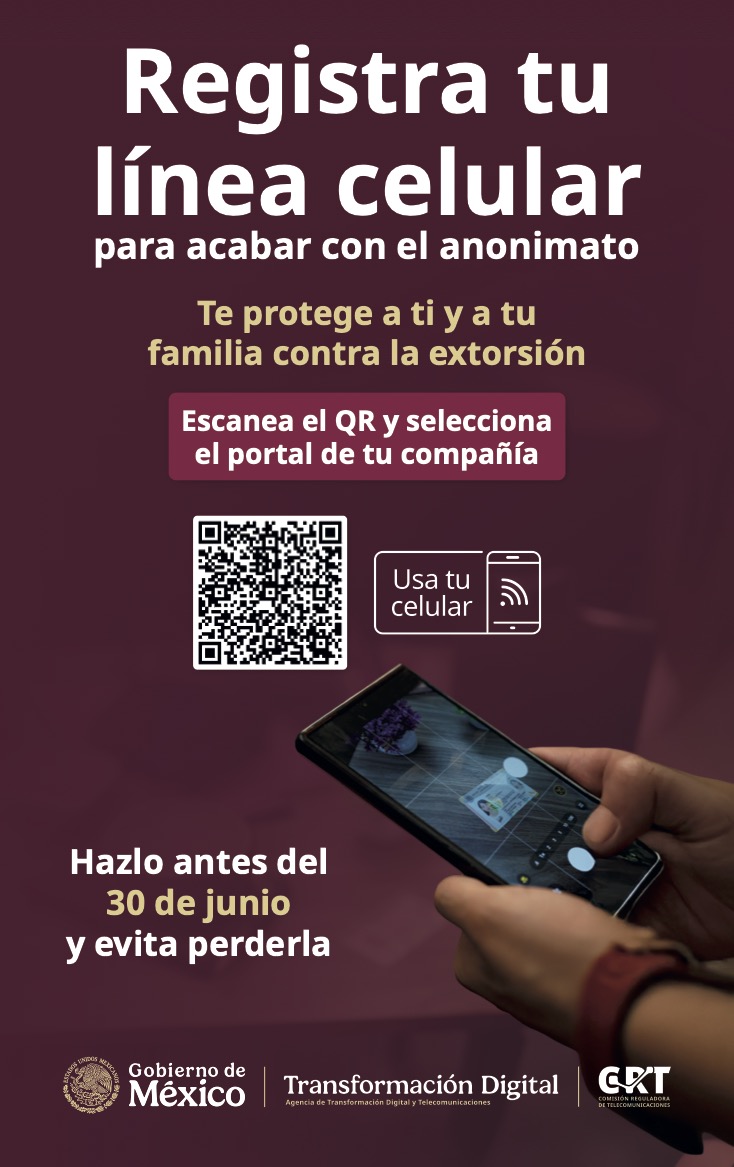 Registra tu linea 