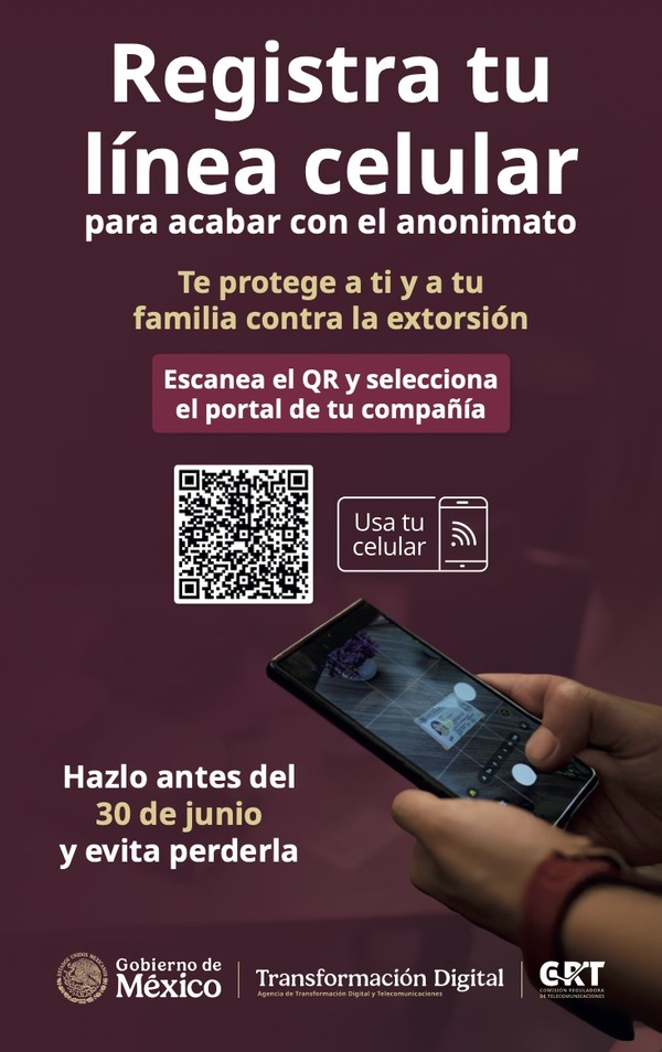 Registra tu linea