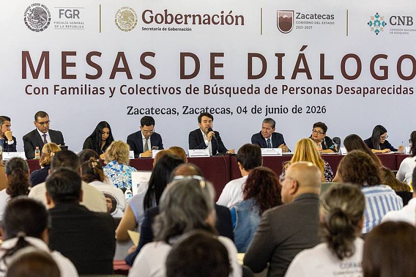 REAFIRMA DAVID MONREAL COMPROMISO CON LA BÚSQUEDA DE PERSONAS DESAPARECIDAS