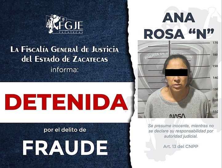 ARRESTAN A MUJER POR CASO DE FRAUDE EN STRATEGY CO.