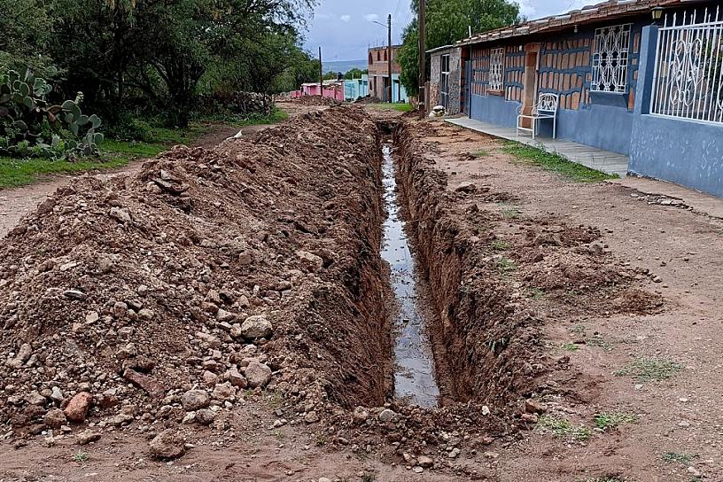 AMPLÍAN RED DE ALCANTARILLADO EN SAN ISIDRO DEL SALTO