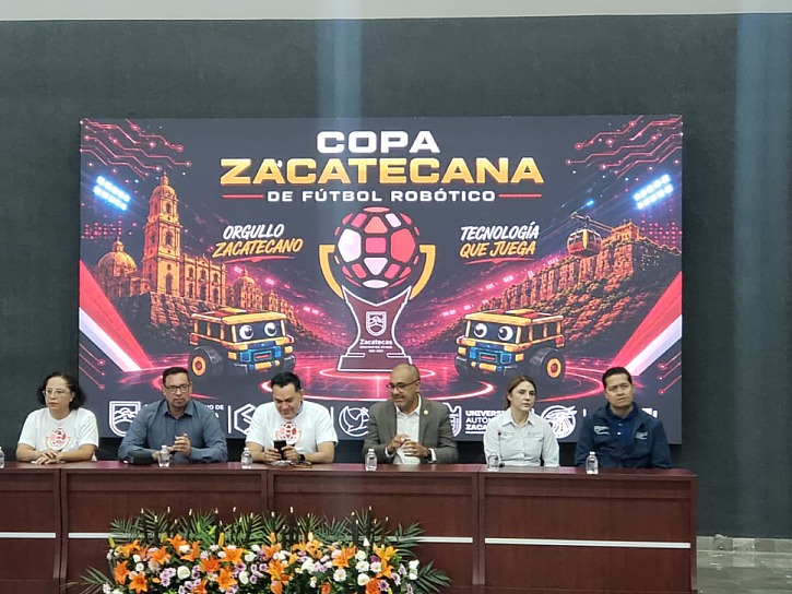 IMPULSAN TALENTO JUVENIL CON COPA ZACATECANA DE FÚTBOL ROBÓTICO