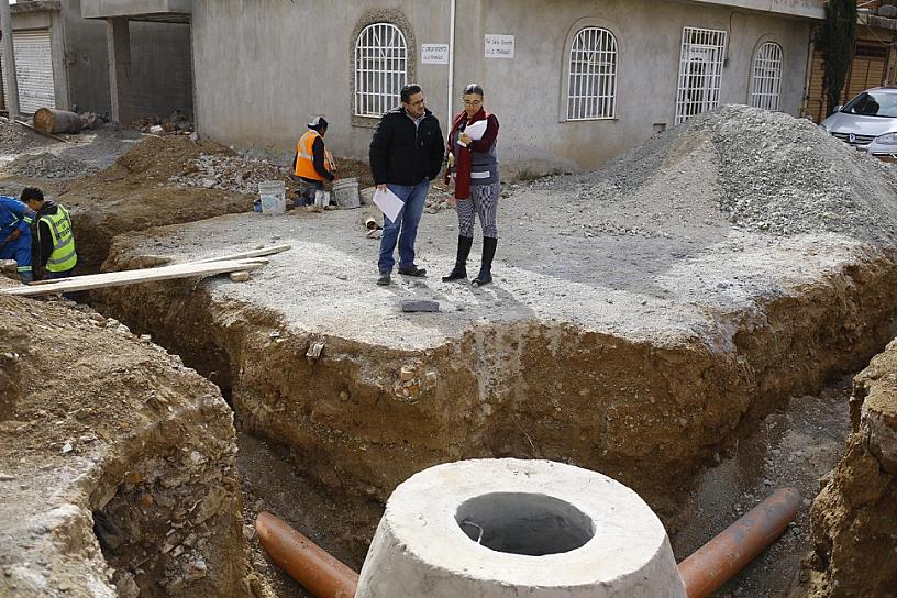 AMPLÍAN REDES DE AGUA Y DRENAJE EN COLONIA EL TRIÁNGULO 