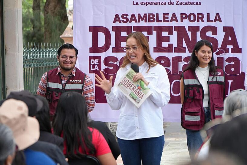 LLAMA VERO DÍAZ A MANTENER LA ORGANIZACIÓN POLÍTICA DESDE SUSTICACÁN