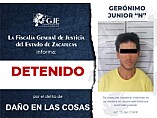 SON DETENIDAS SEIS PERSONAS CON ÓRDENES DE APREHENSIÓN EN ZACATECAS Y AGUASCALIENTES