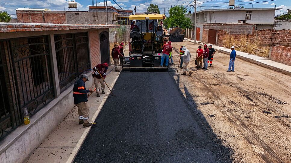 INICIA GODEZAC REHABILITACIÓN DE CALLES EN VILLANUEVA