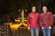 SUPERVISA PEPE SALDÍVAR MODERNIZACIÓN DE ALUMBRADO EN LA ALAMEDA 