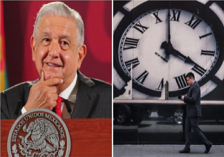 ANALIZA AMLO ELIMINAR HORARIO DE VERANO 