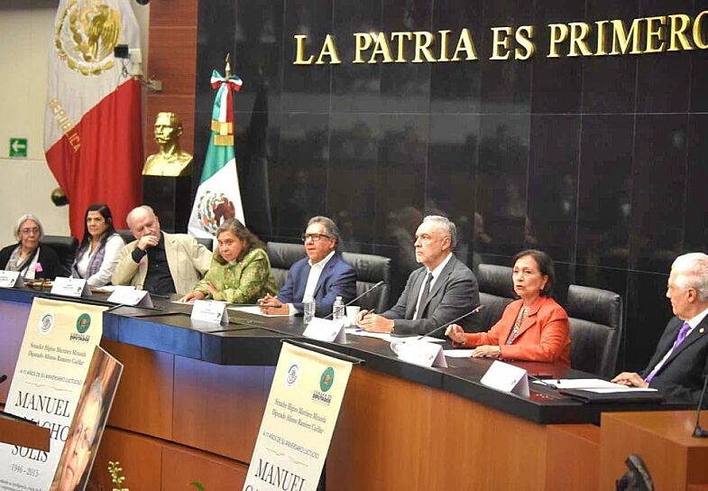  RECONOCE AMALIA GARCÍA LEGADO DEMOCRÁTICO DE MANUEL CAMACHO SOLÍS