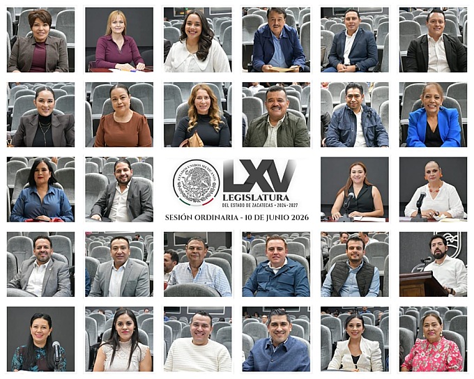 APRUEBA LXV LEGISLATURA REFORMAS A LA CONSTITUCIÓN DE ZACATECAS