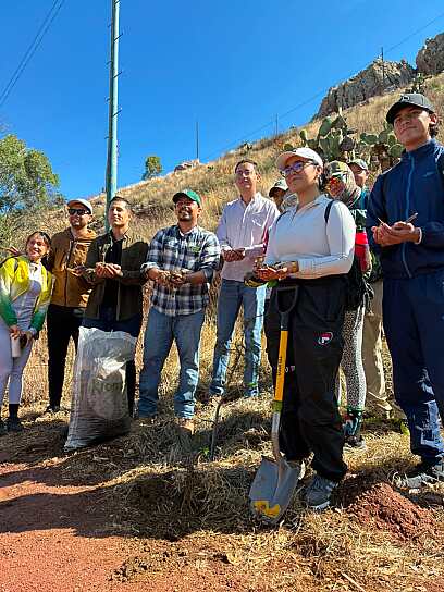 INICIA CAPITAL JORNADA DE REFORESTACIÓN EN EL CERRO DE LA BUFA