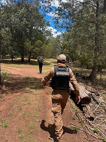 SE EXTIENDE BÚSQUEDA FORENSE A ZONA SERRANA DE TEPETONGO EN ZACATECAS