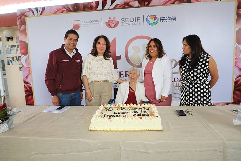 CELEBRA CASA HOGAR PARA LA TERCERA EDAD EN ZACATECAS 40 AÑOS DE ATENCIÓN A ADULTOS MAYORES