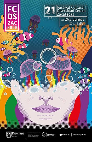 CELEBRARÁ FESTIVAL DE LA DIVERSIDAD SEXUAL EN ZACATECAS SU EDICIÓN 21 CON ARTE, DIÁLOGO Y DERECHOS HUMANOS