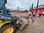 DESBORDAN LLUVIAS ARROYO Y PROVOCAN INUNDACIONES EN VILLAS DEL VERGEL