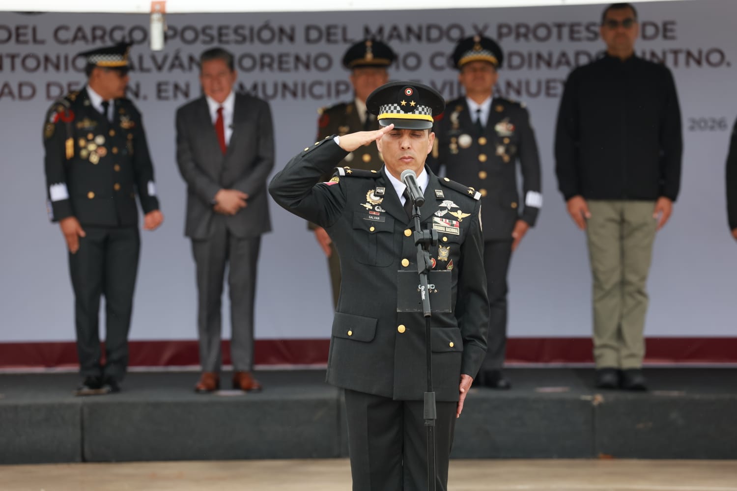 ASUME JOSÉ ANTONIO GALVÁN COORDINACIÓN DE GUARDIA NACIONAL EN VILLANUEVA
