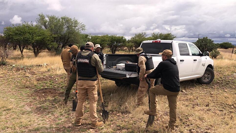 REALIZA COMISIÓN DE BÚSQUEDA DILIGENCIAS FORENSES EN CALERA