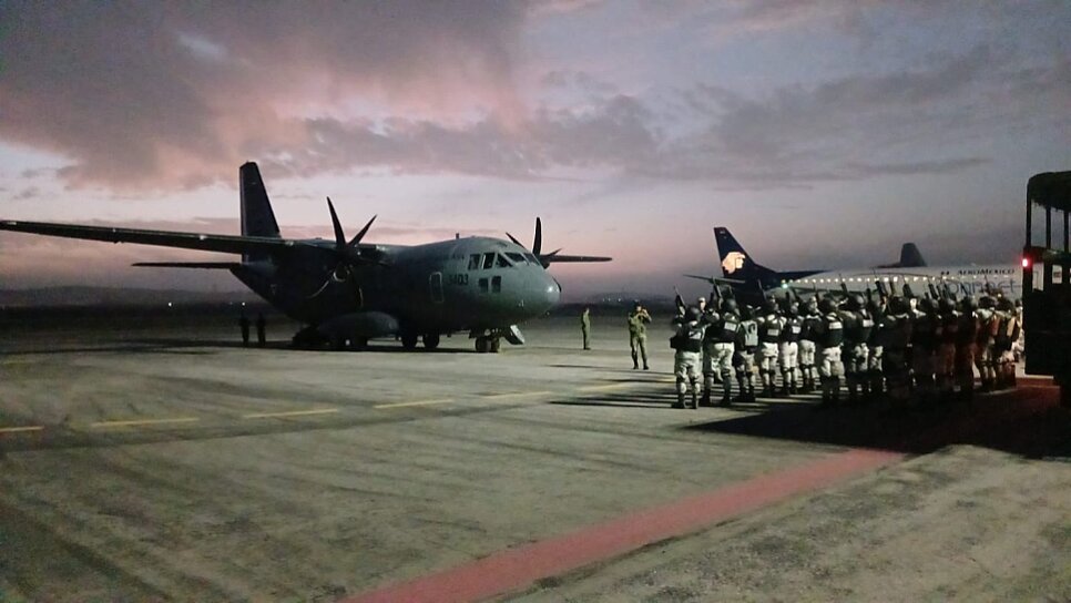 REFUERZAN SEGURIDAD EN LA FRONTERA CON 10 MIL ELEMENTOS DE LA GN