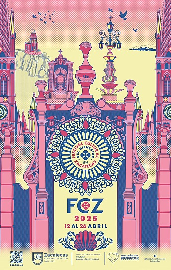 REVELAN IMAGEN OFICIAL DEL FESTIVAL CULTURAL ZACATECAS 2025