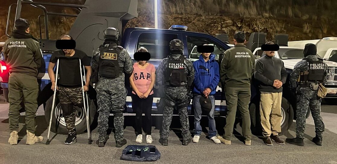 CAPTURAN A PRESUNTOS IMPLICADOS EN ATAQUES CON EXPLOSIVOS