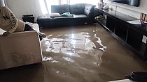 ATIENDE PROTECCIÓN CIVIL INUNDACIONES Y ENCHARCAMIENTOS TRAS LLUVIAS EN RÍO GRANDE