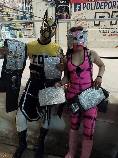 ANDRÓMEDA Y LÁTIGO 2000 JR, CAMPEONES DE PAREJAS MIXTAS