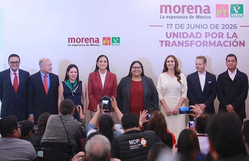 DESTACA CARLOS PUENTE UNIDAD DE ALIANZA VERDE-MORENA-PT