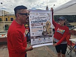 CONVIERTEN PROTESTA EN SOLIDARIDAD Y RECAUDAN ALIMENTO PARA ANIMALES CALLEJEROS